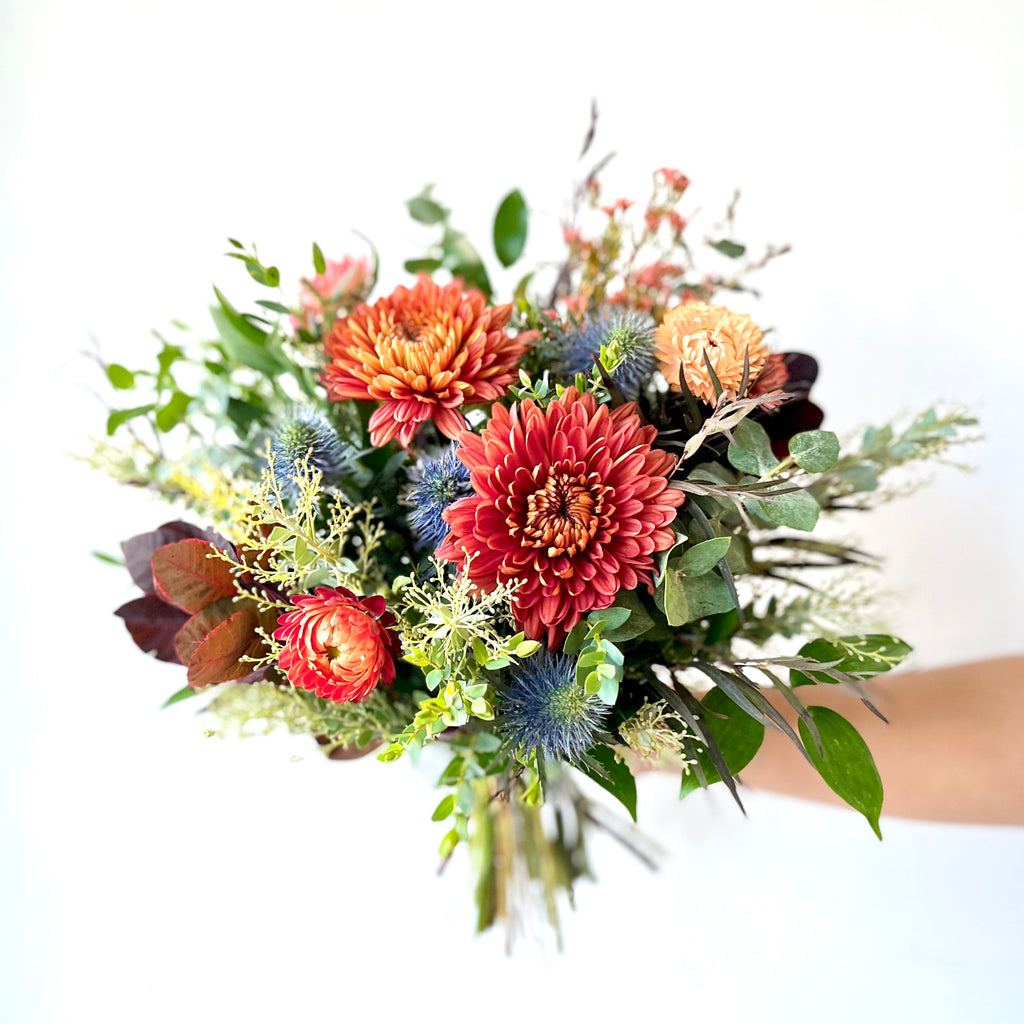 Fall Mix • Seasonal • Hand-Tied Bouquet