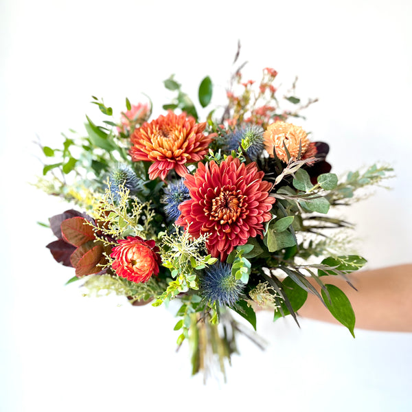 Fall Mix • Seasonal • Hand-Tied Bouquet