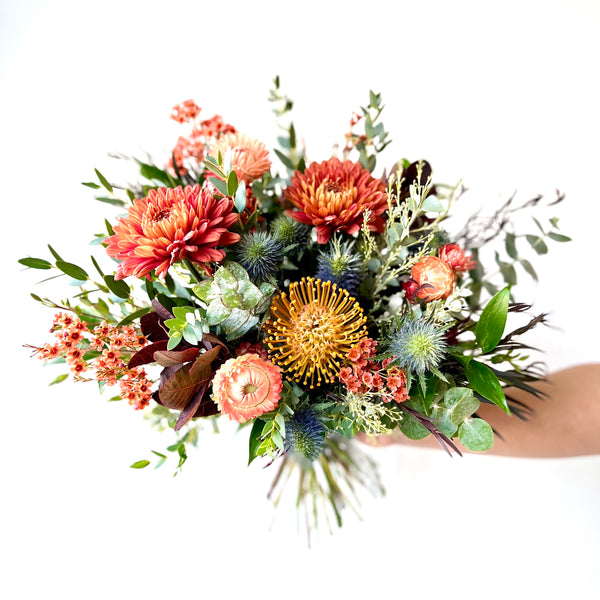Fall Mix • Seasonal • Hand-Tied Bouquet