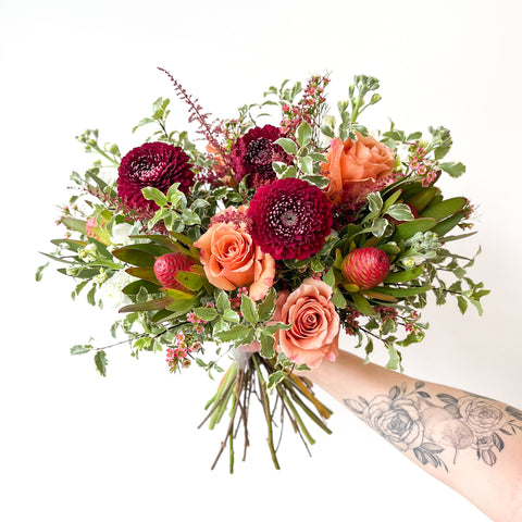 Pet-Friendly Mix • Seasonal • Hand-Tied Bouquet