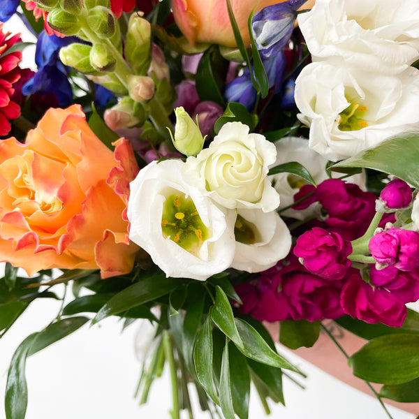 flowers_Colorful Mix • Seasonal • Hand-Tied Bouquet.