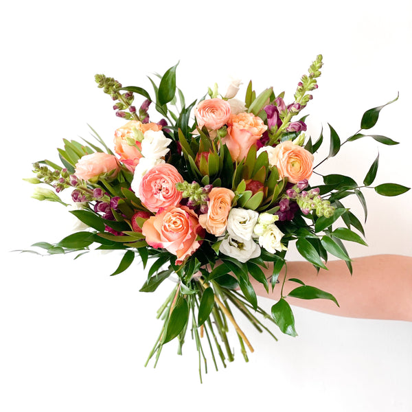 flowers_Warm Vibes Mix • Seasonal • Hand-Tied Bouquet.