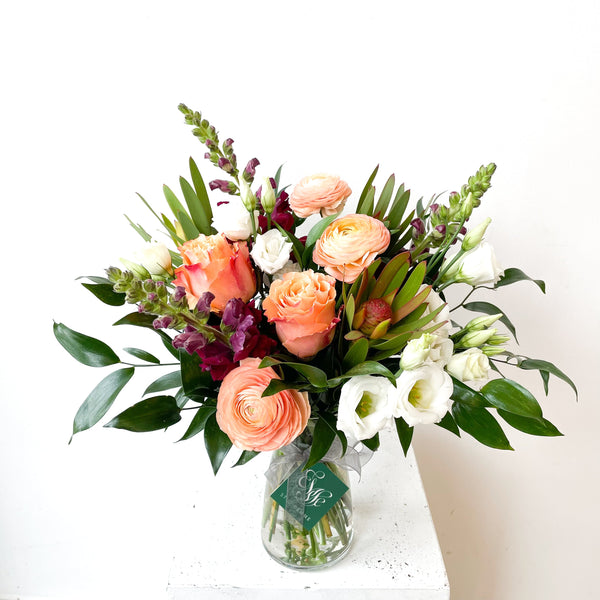 flowers_Warm Vibes Mix • Seasonal • In a Vase.