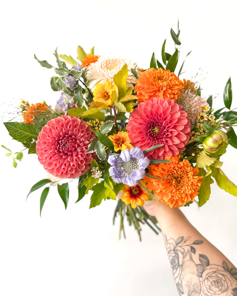 Late Summer Mix • Seasonal • Hand-Tied