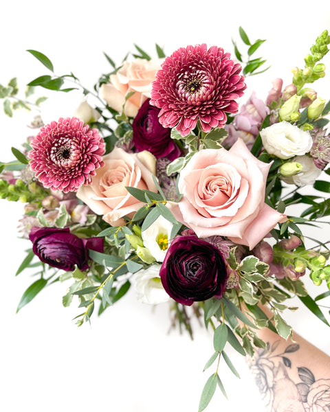 Muted & Moody Mix • Hand-Tied