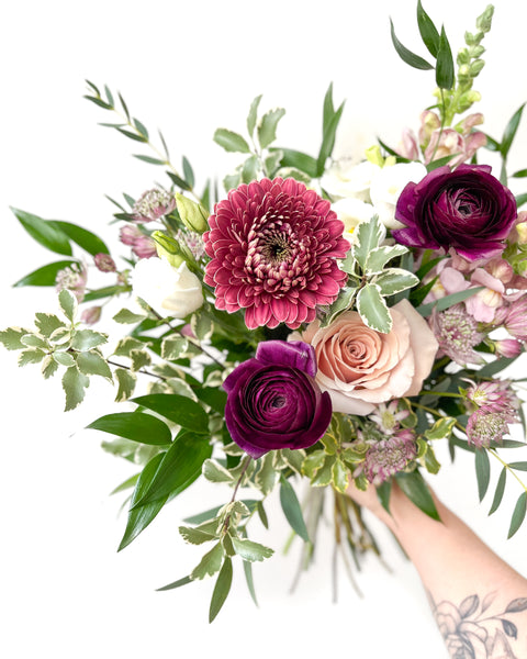 Muted & Moody Mix • Hand-Tied