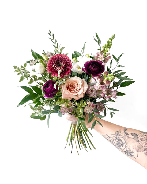 Muted & Moody Mix • Hand-Tied