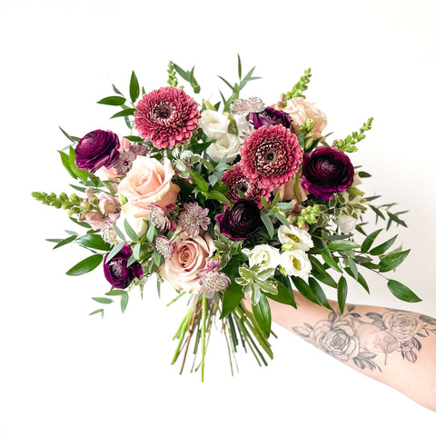 New! Muted & Moody Mix • Hand-Tied