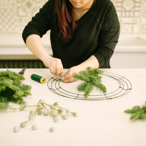 Holiday Wreath Workshop • Bentley Wreath | Saturday • Dec 2 • 6-8pm | Edina