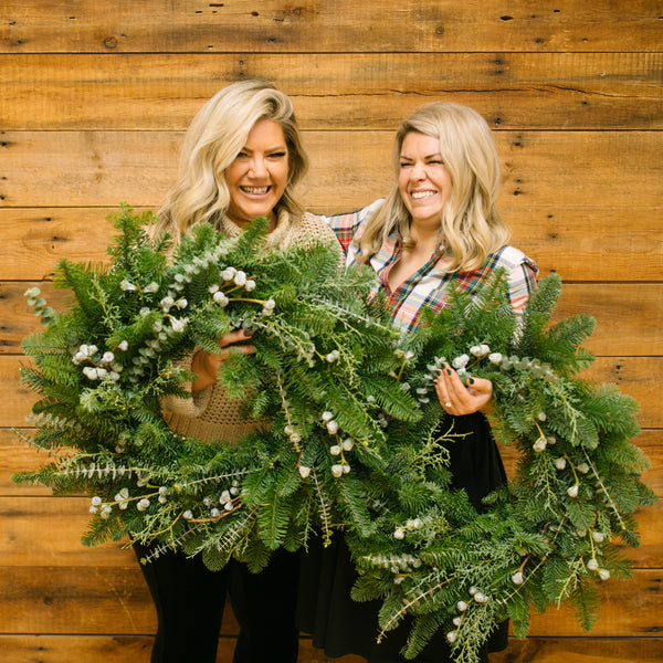 Holiday Wreath Workshop • Bentley Wreath | Saturday • Dec 2 • 6-8pm | Edina
