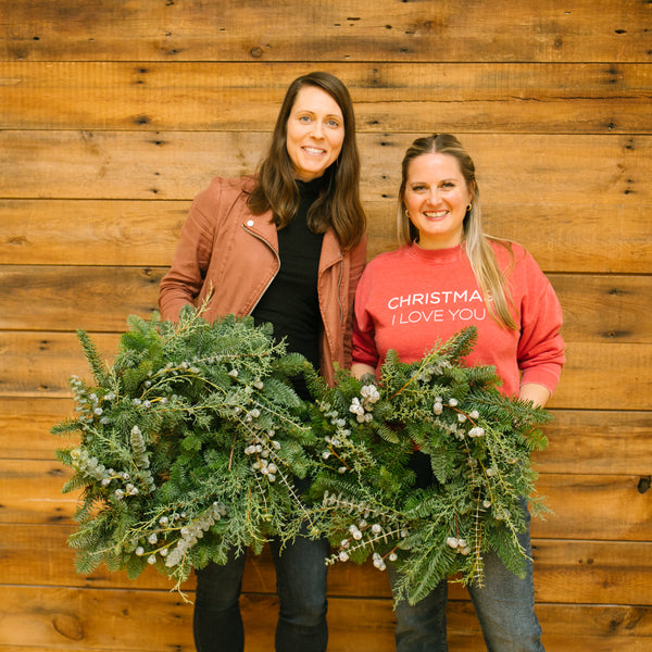 Holiday Wreath Workshop • Bentley Wreath | Saturday • Dec 2 • 6-8pm | Edina