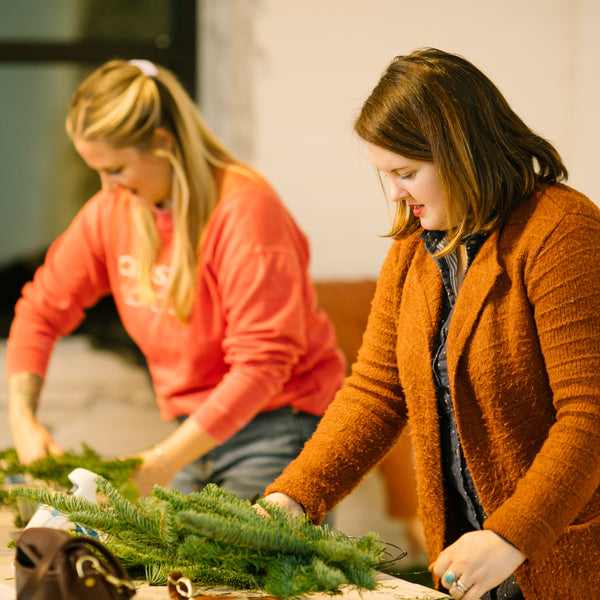 Holiday Wreath Workshop • Bentley Wreath | Saturday • Dec 2 • 6-8pm | Edina