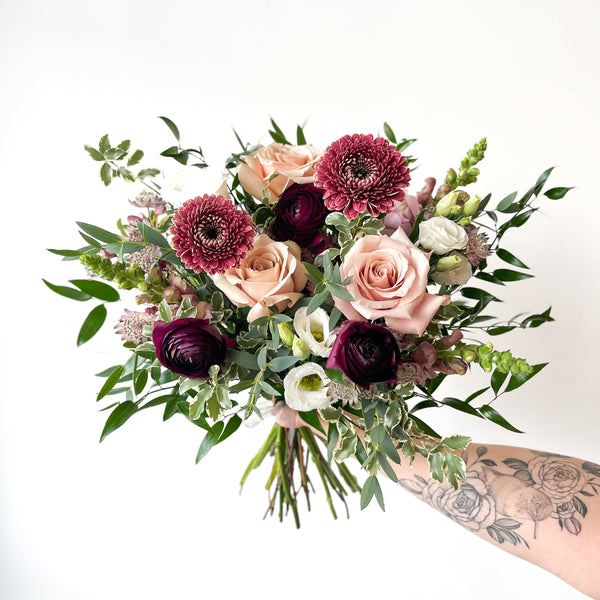 New! Muted & Moody Mix • Hand-Tied