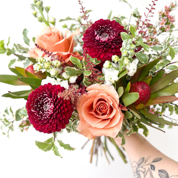 Pet-Friendly Mix • Seasonal • Hand-Tied Bouquet