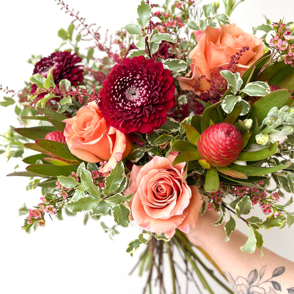 Pet-Friendly Mix • Seasonal • Hand-Tied Bouquet