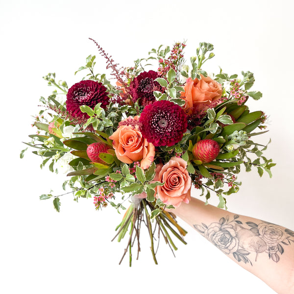 Pet-Friendly Mix • Seasonal • Hand-Tied Bouquet