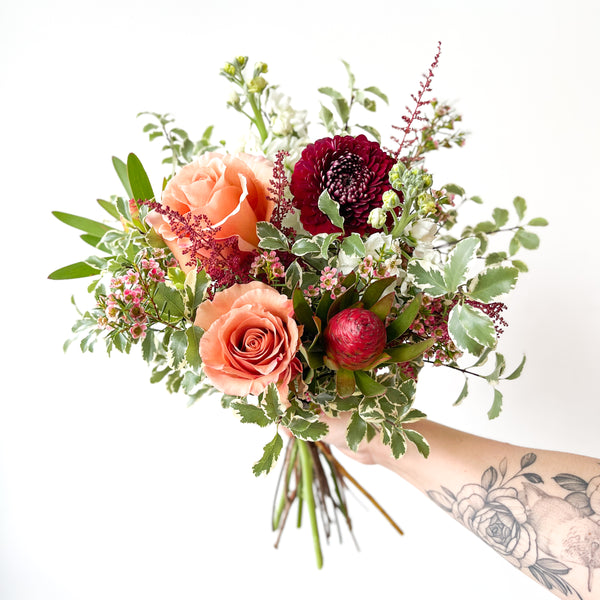 Pet-Friendly Mix • Seasonal • Hand-Tied Bouquet