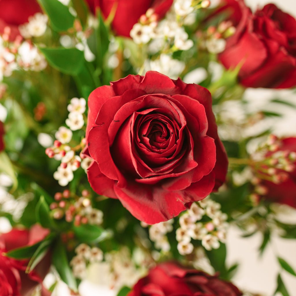 ROMANTIC RED ROSE Handheld Bouquet in Mantua, NJ - Lavender & Lace Florist  & Gift Shop