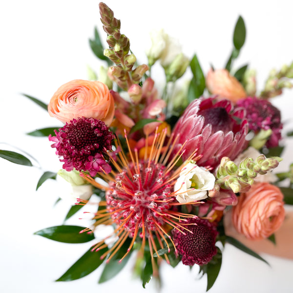 Allora Mix • Hand-Tied Bouquet • Available 02/09 through 02/14