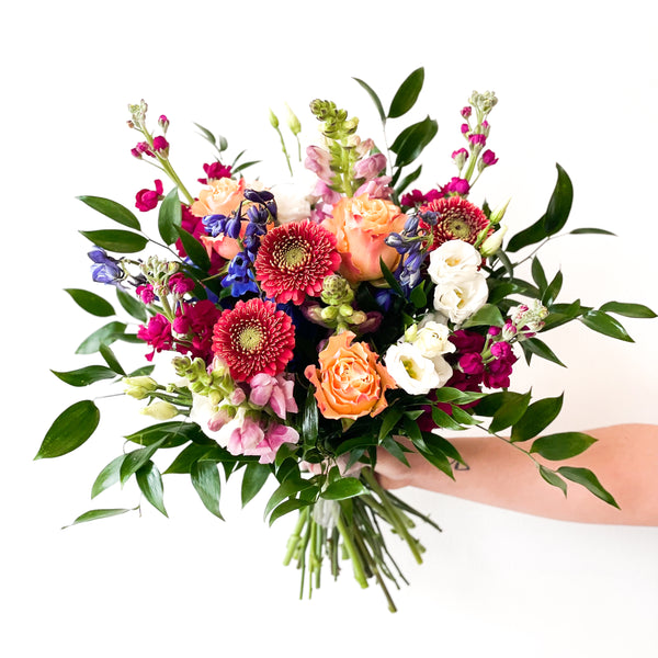 Colorful Mix • Seasonal • Hand-Tied Bouquet