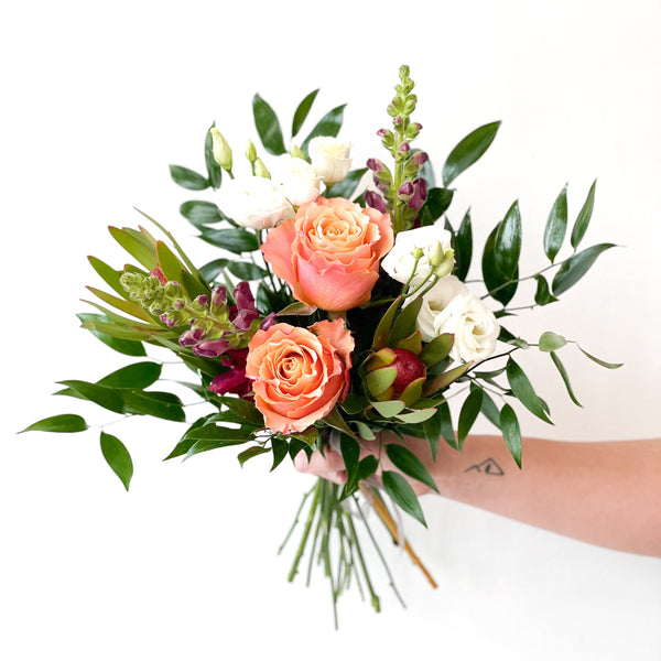 flowers_Warm Vibes Mix • Seasonal • Hand-Tied Bouquet.