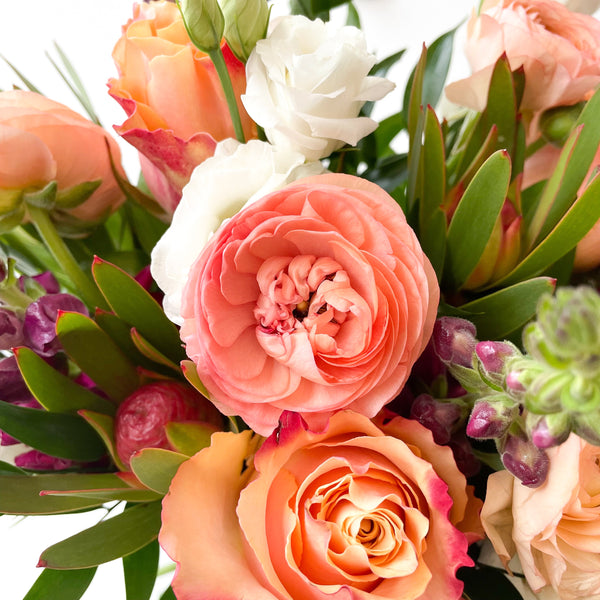 flowers_Warm Vibes Mix • Seasonal • Hand-Tied Bouquet.