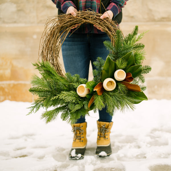 Gus Wreath • PICKUP OR DELIVERY • 11/22 through 12/16 Only