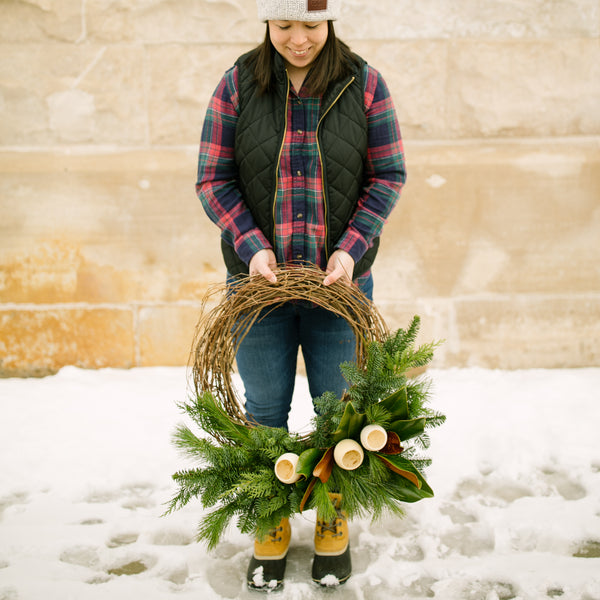 Gus Wreath • PICKUP OR DELIVERY • 11/22 through 12/16 Only