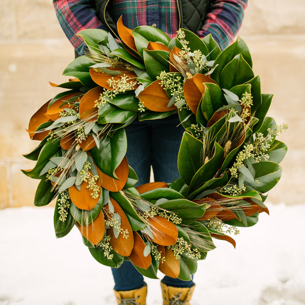 Maxwell Wreath • PICKUP OR DELIVERY • 11/23 through 12/17